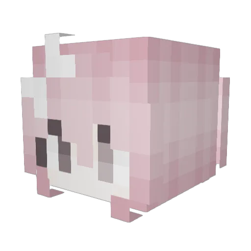 happyduck7 Minecraft avatar head, 3D render