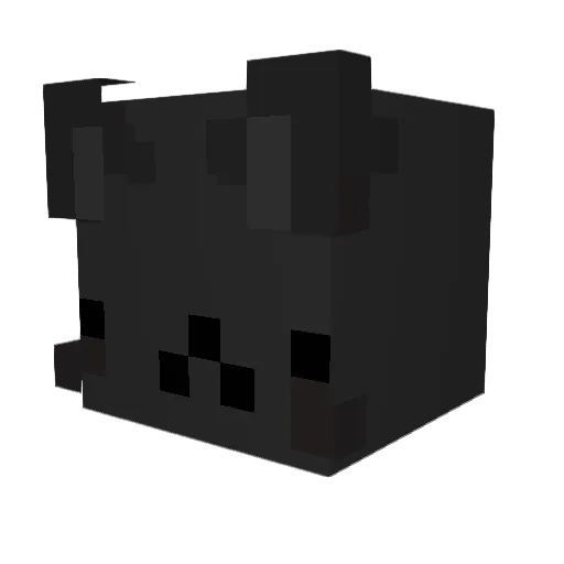 happyfumy123 Minecraft avatar head, 3D render