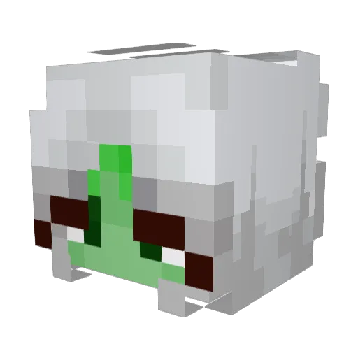 happypaintsplat Minecraft avatar head, 3D render