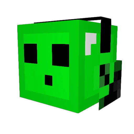 happypj9 Minecraft avatar head, 3D render