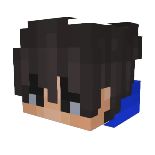 happyseh723 Minecraft avatar head, 3D render