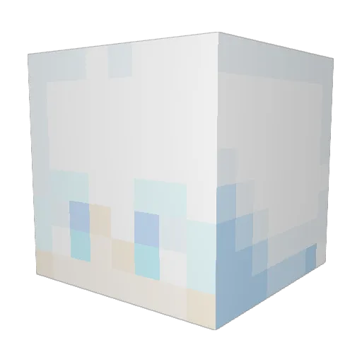 happyshuu Minecraft avatar head, 3D render