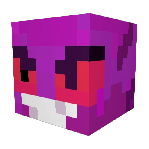 happysyler Minecraft avatar head, 3D render