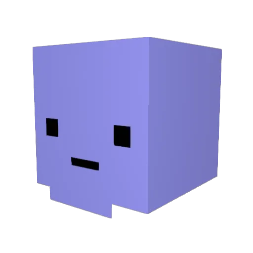 haram1002 Minecraft avatar head, 3D render