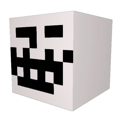 haraniczz Minecraft avatar head, 3D render
