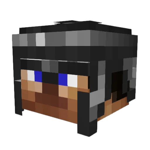 hardos0712 Minecraft avatar head, 3D render