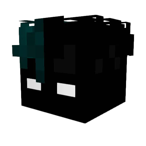 haresavage Minecraft avatar head, 3D render