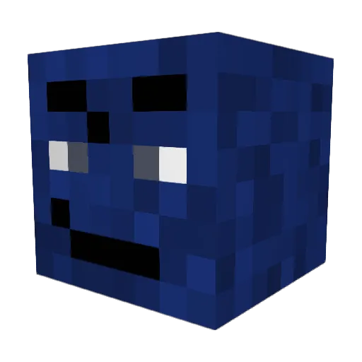 harison72 Minecraft avatar head, 3D render