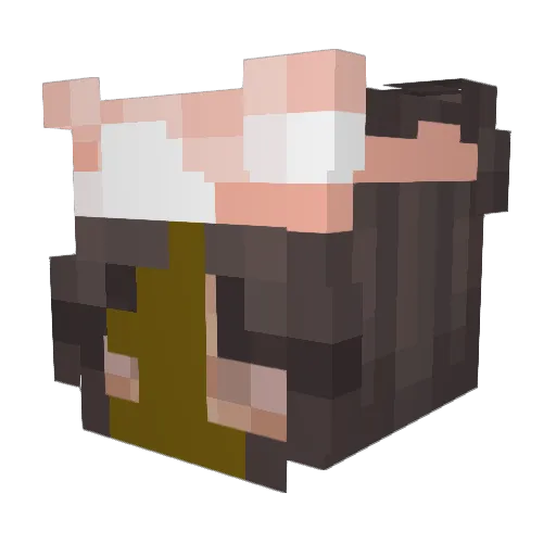 harleighlee Minecraft avatar head, 3D render