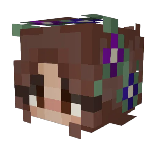 harleymonkey4 Minecraft avatar head, 3D render
