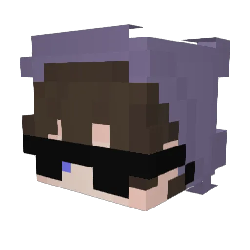harman_kardon Minecraft avatar head, 3D render