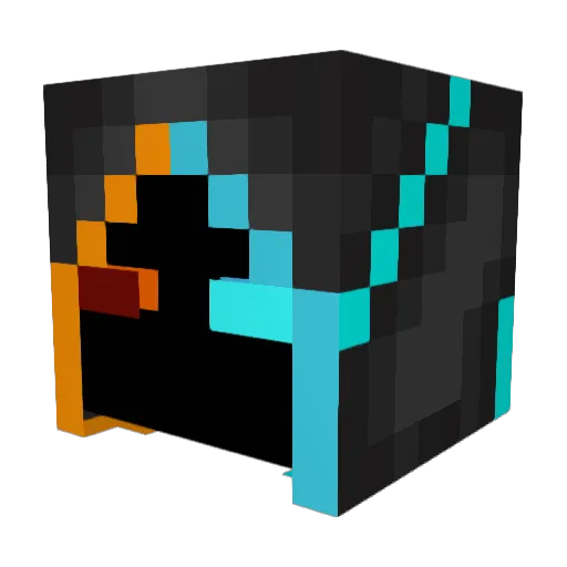 harmanid Minecraft avatar head, 3D render