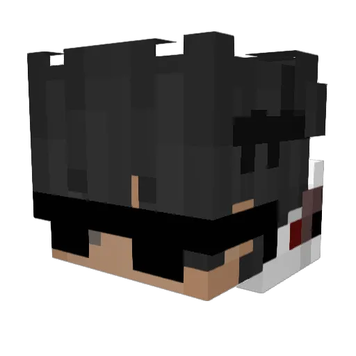 harmanoo4 Minecraft avatar head, 3D render