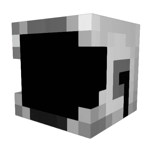 harmless217 Minecraft avatar head, 3D render
