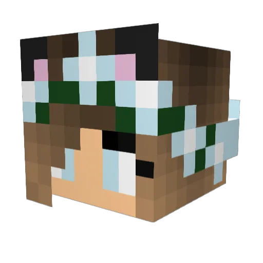 harold9876 Minecraft avatar head, 3D render