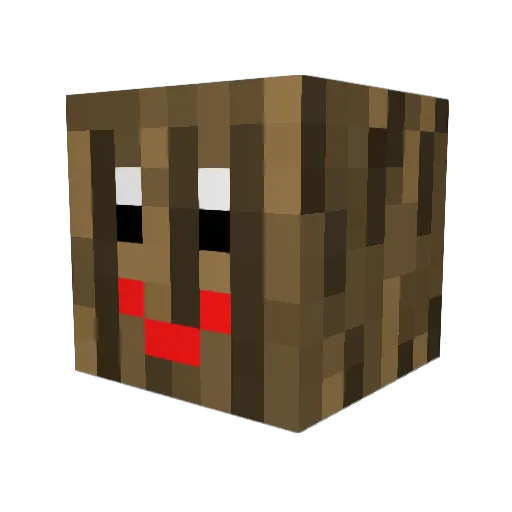 harou9999 Minecraft avatar head, 3D render