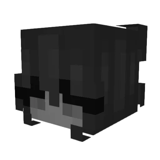 harpu777 Minecraft avatar head, 3D render