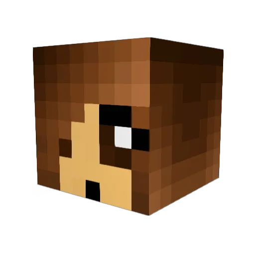 harri6472 Minecraft avatar head, 3D render