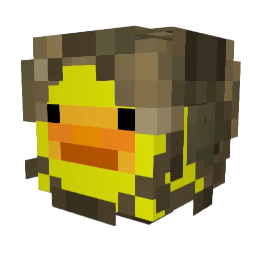 harris82 Minecraft avatar head, 3D render
