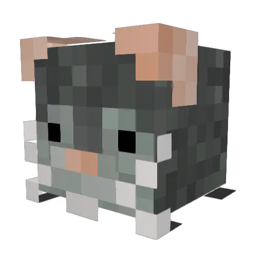 harriwithani Minecraft avatar head, 3D render