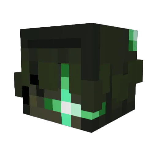 harrow1017 Minecraft avatar head, 3D render