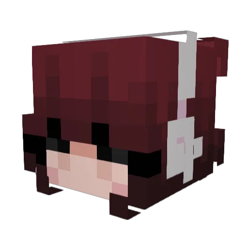 harrycereal Minecraft avatar head, 3D render