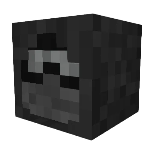harrysami Minecraft avatar head, 3D render