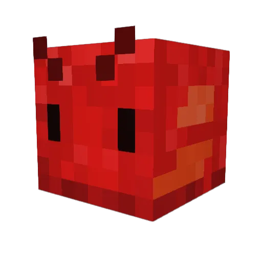 harrythelobster Minecraft avatar head, 3D render