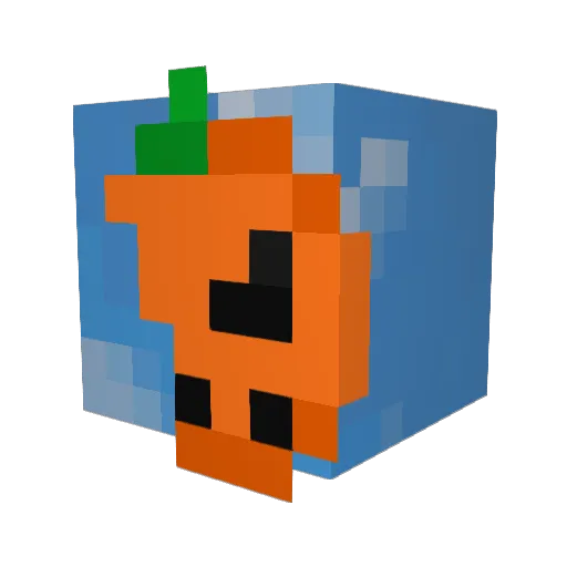 harsew Minecraft avatar head, 3D render