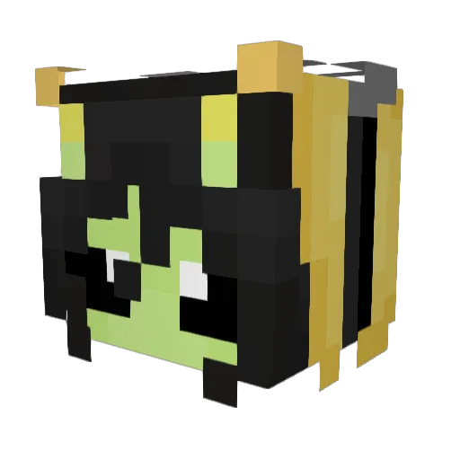 hartiesz Minecraft avatar head, 3D render