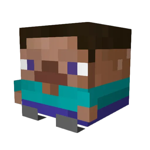 hartraj Minecraft avatar head, 3D render