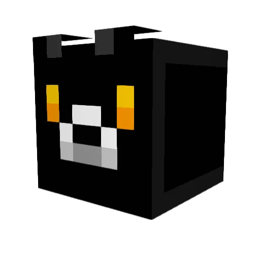 haru_sawa Minecraft avatar head, 3D render