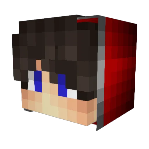 harugames0131 Minecraft avatar head, 3D render