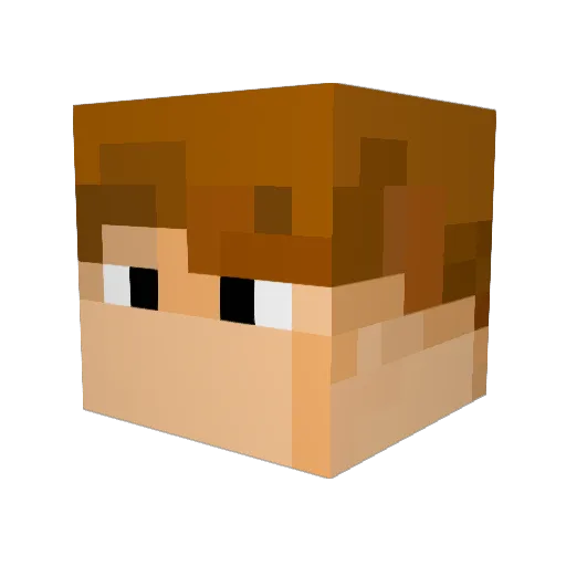 haruharu1374 Minecraft avatar head, 3D render