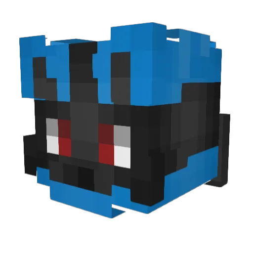 harupon612 Minecraft avatar head, 3D render