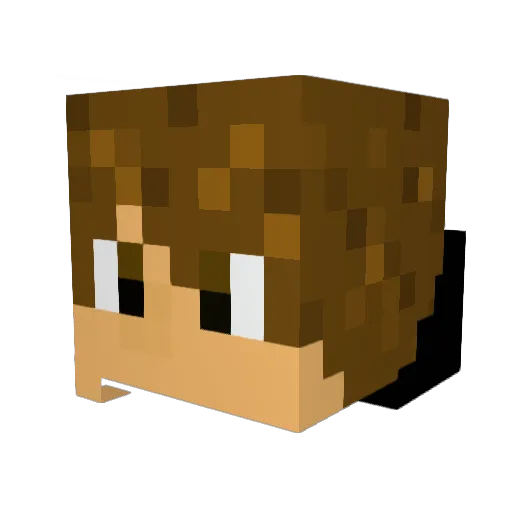 haruto314 Minecraft avatar head, 3D render