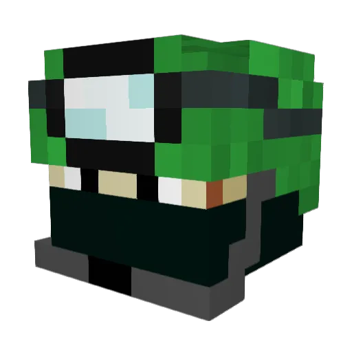 haruto4545 Minecraft avatar head, 3D render