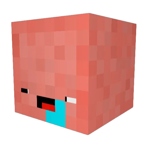 harutoiwata0509 Minecraft avatar head, 3D render