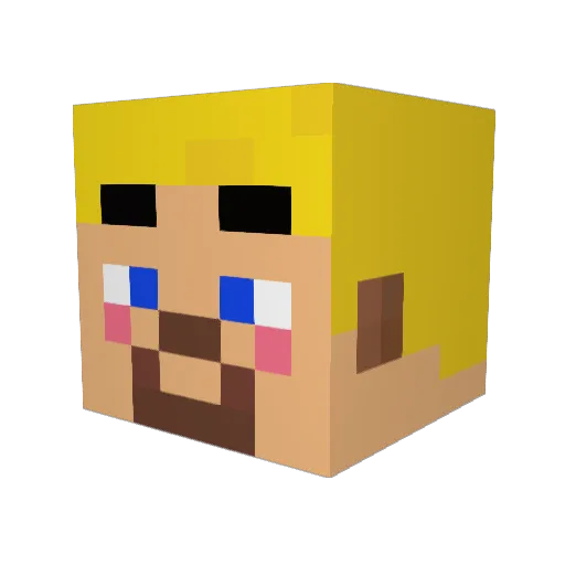 haruyuki0816 Minecraft avatar head, 3D render