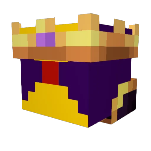 harvardlampoon Minecraft avatar head, 3D render