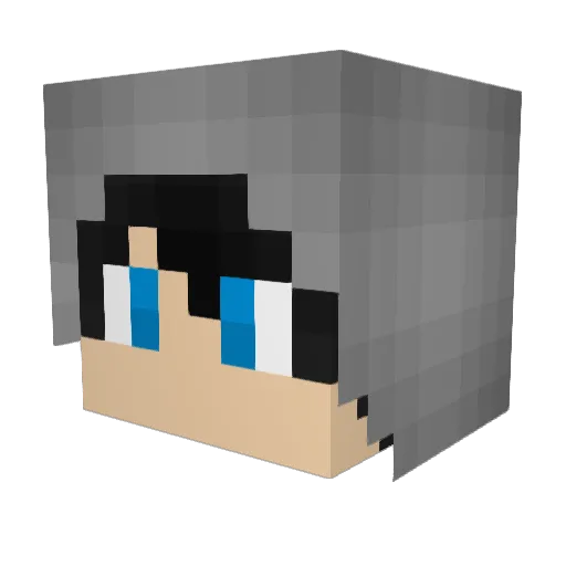 harvey_spence1 Minecraft avatar head, 3D render
