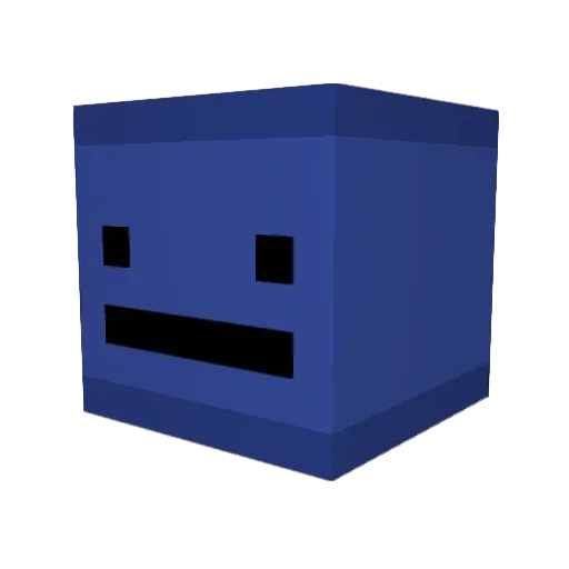 harveygarage Minecraft avatar head, 3D render