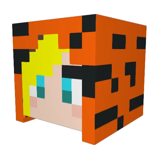 harvsboy6 Minecraft avatar head, 3D render