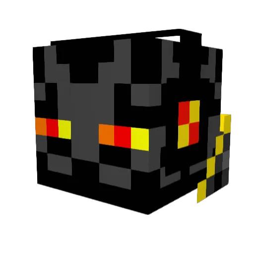 harybarry Minecraft avatar head, 3D render