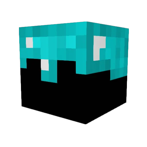 has3590 Minecraft avatar head, 3D render