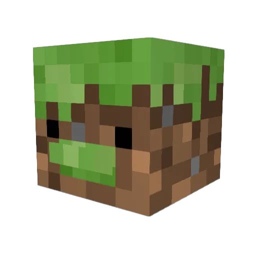 hasaegii Minecraft avatar head, 3D render