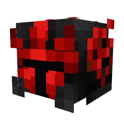 hash8769 Minecraft avatar head, 3D render