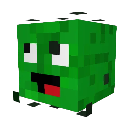 hashcad Minecraft avatar head, 3D render