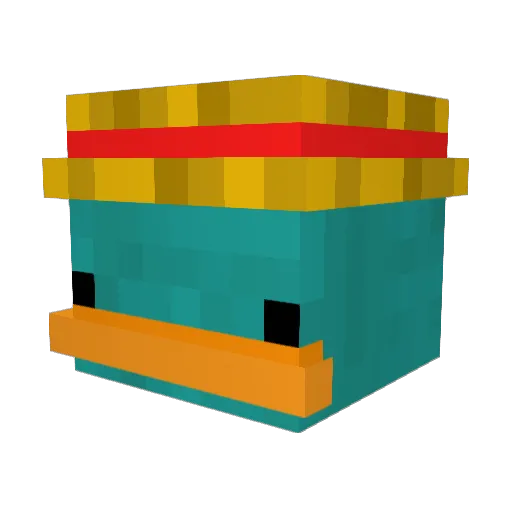 hastdubrot1 Minecraft avatar head, 3D render