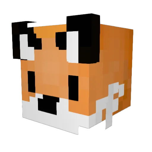 hatchetpr1me Minecraft avatar head, 3D render